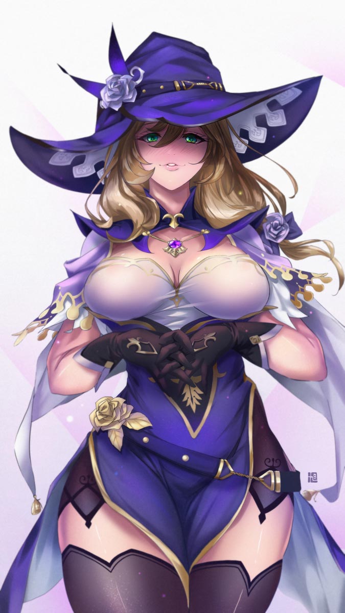 午安原神人：P站#原神同人涩图精选#莫娜我好了！【12月10日新】