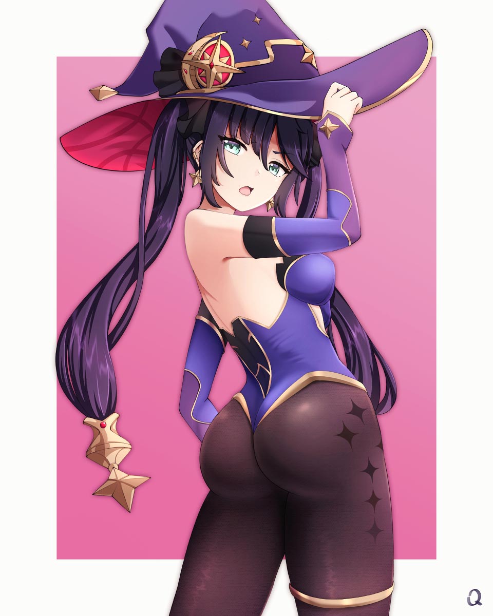 午安原神人：P站#原神同人涩图精选#莫娜我好了！【12月10日新】