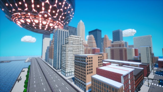 PS4/NS《方块地球防卫军》2021年春季推出中文版