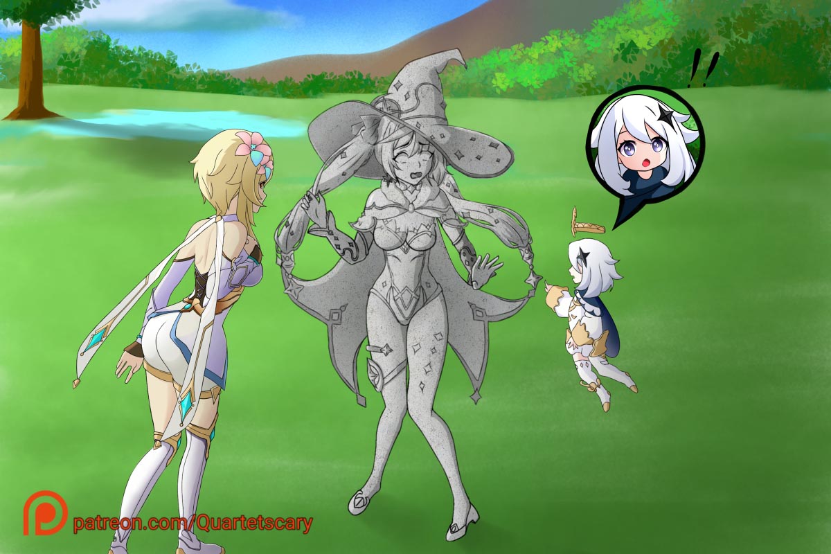 晚安原神人：P站#原神同人图福利图赏析【12月13日新】