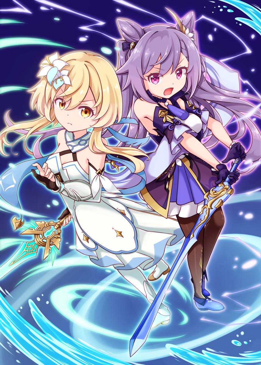 晚安原神人：原神同人图#P站福利精选【12月15日新】