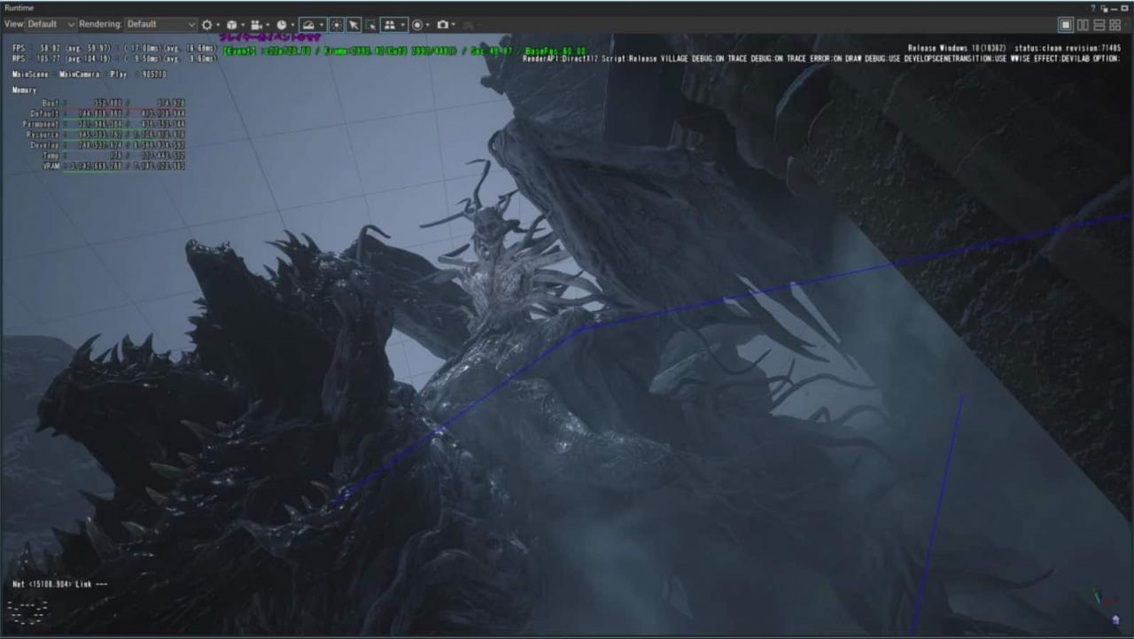 《生化危机8》大量内部开发版本截图泄露