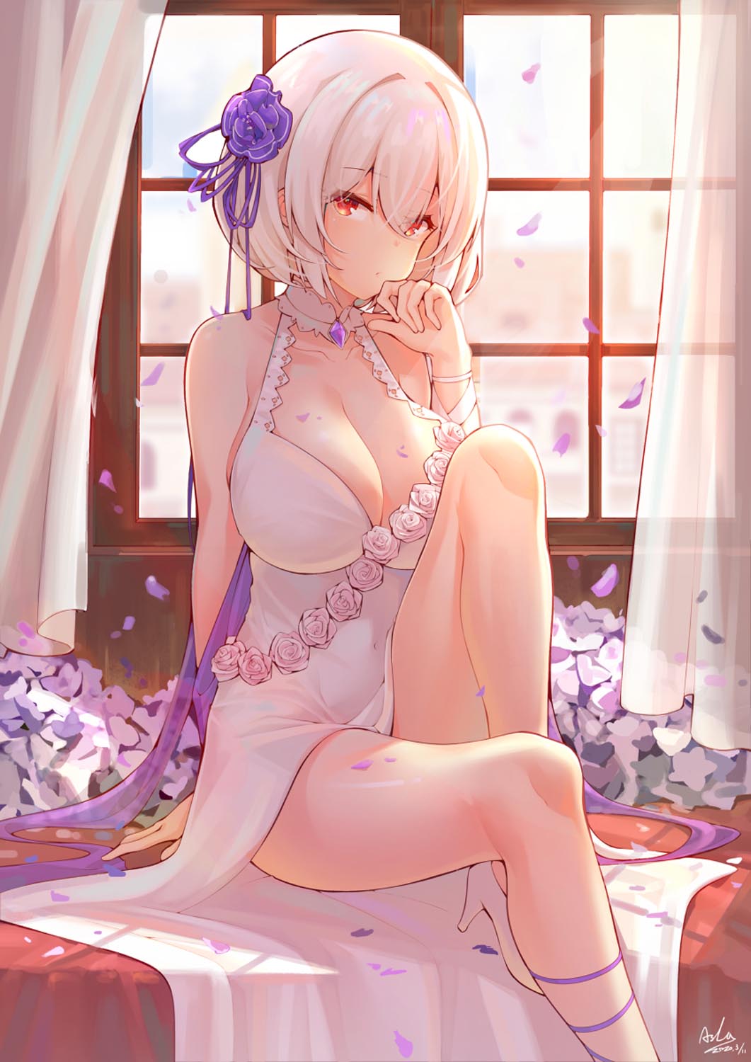 每日好图：P站#碧蓝航线同人图精选【画师：アスラ(Asla)】