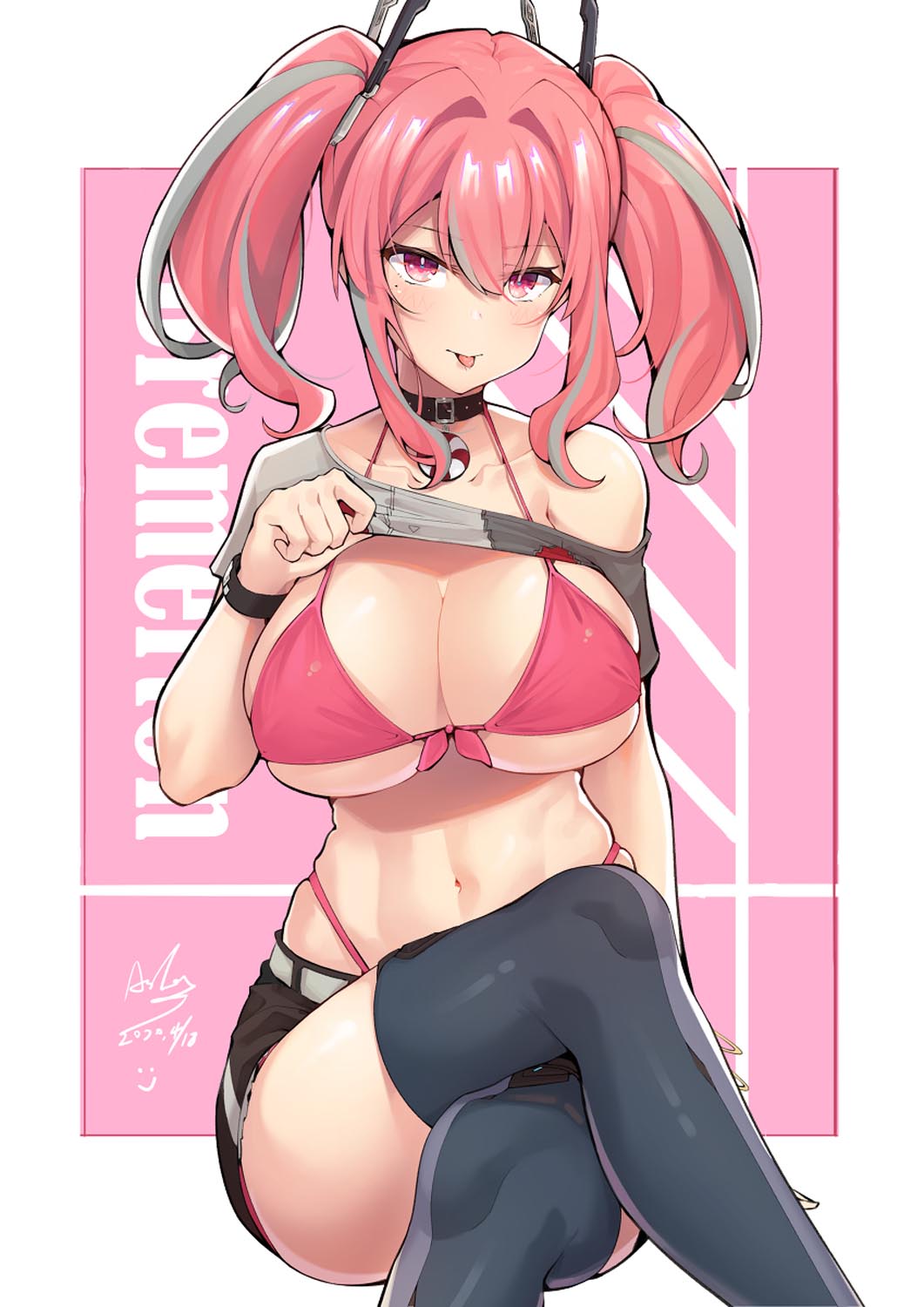 每日好图：P站#碧蓝航线同人图精选【画师：アスラ(Asla)】