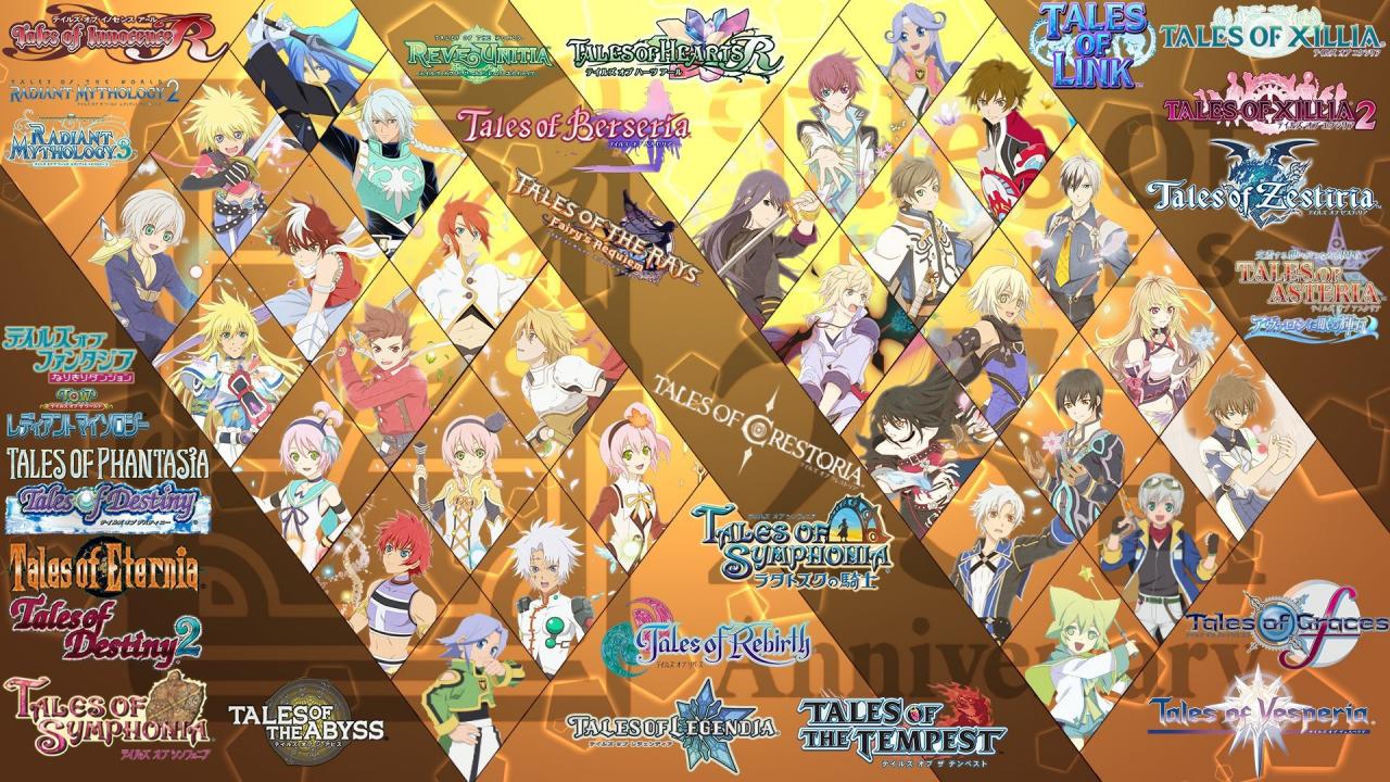 《传说》系列25周年：万代南梦宫发布纪念视频