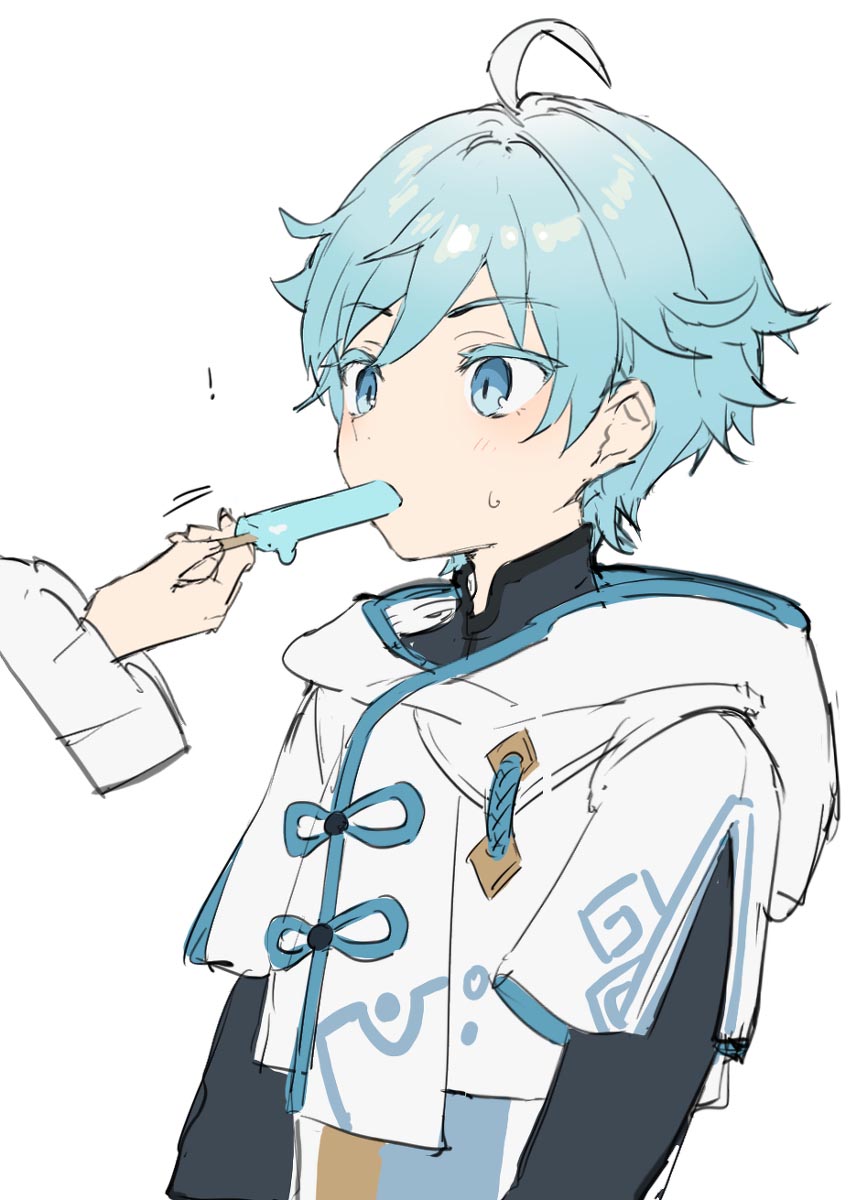 午安原神人：原神同人图#男场#迪卢克/凯亚/公子/钟离/魈【12月18日新】