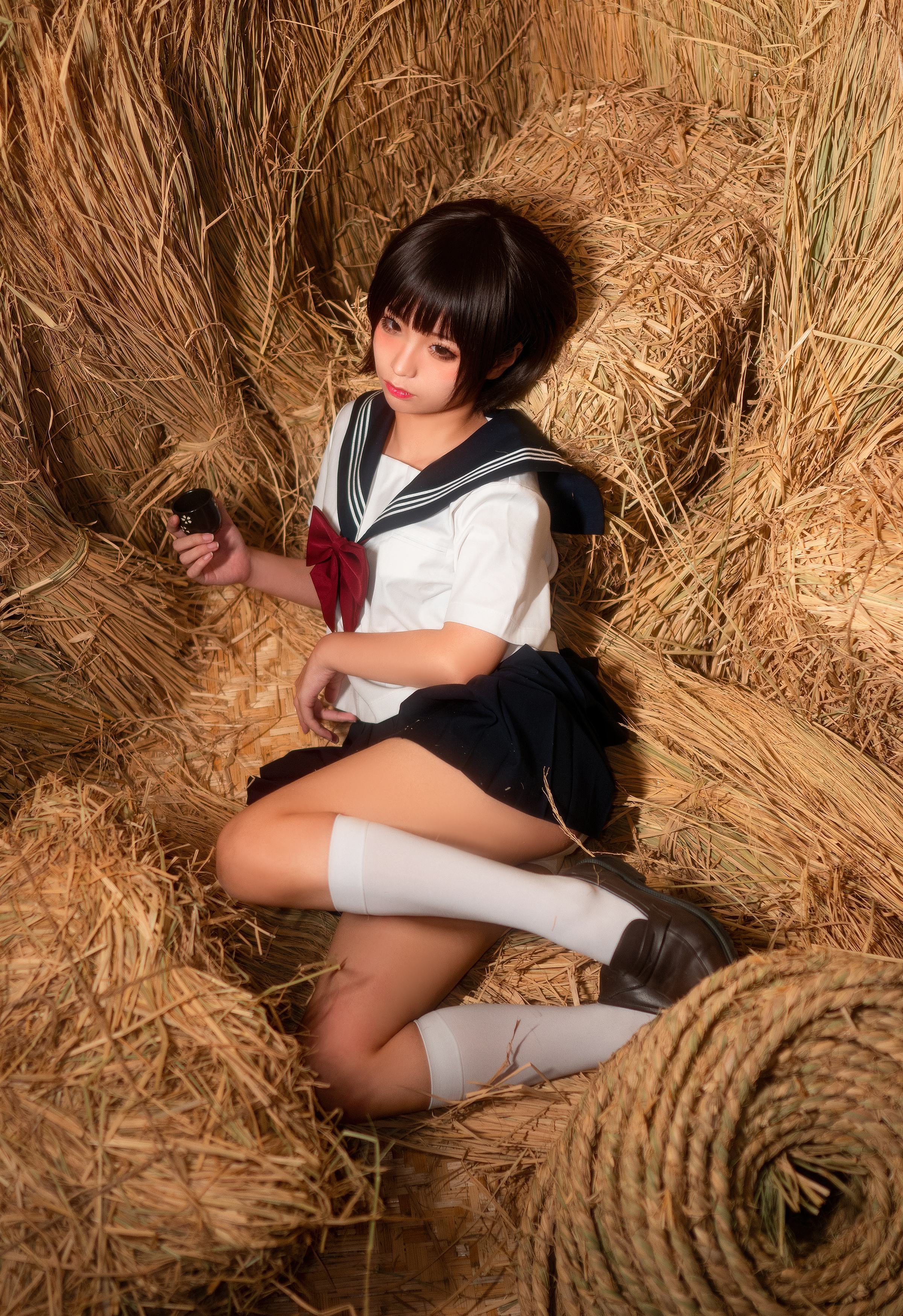 [蠢沫沫]福利写真集·稻草[50P]