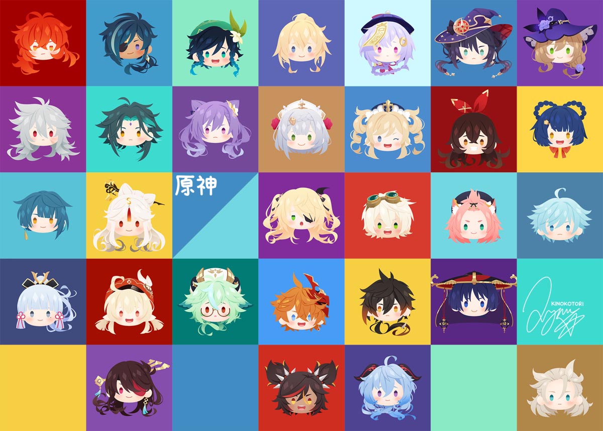 原神同人图#P站福利#早安原神人【12月20日新】