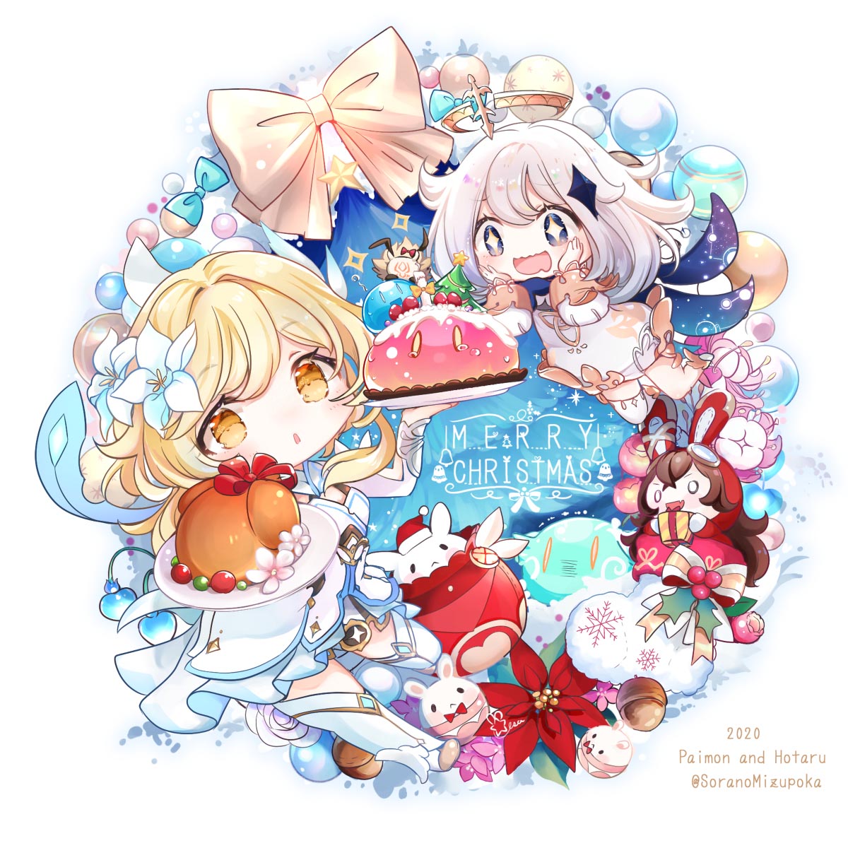 原神同人图#P站美图#午安原神人【12月22日新】