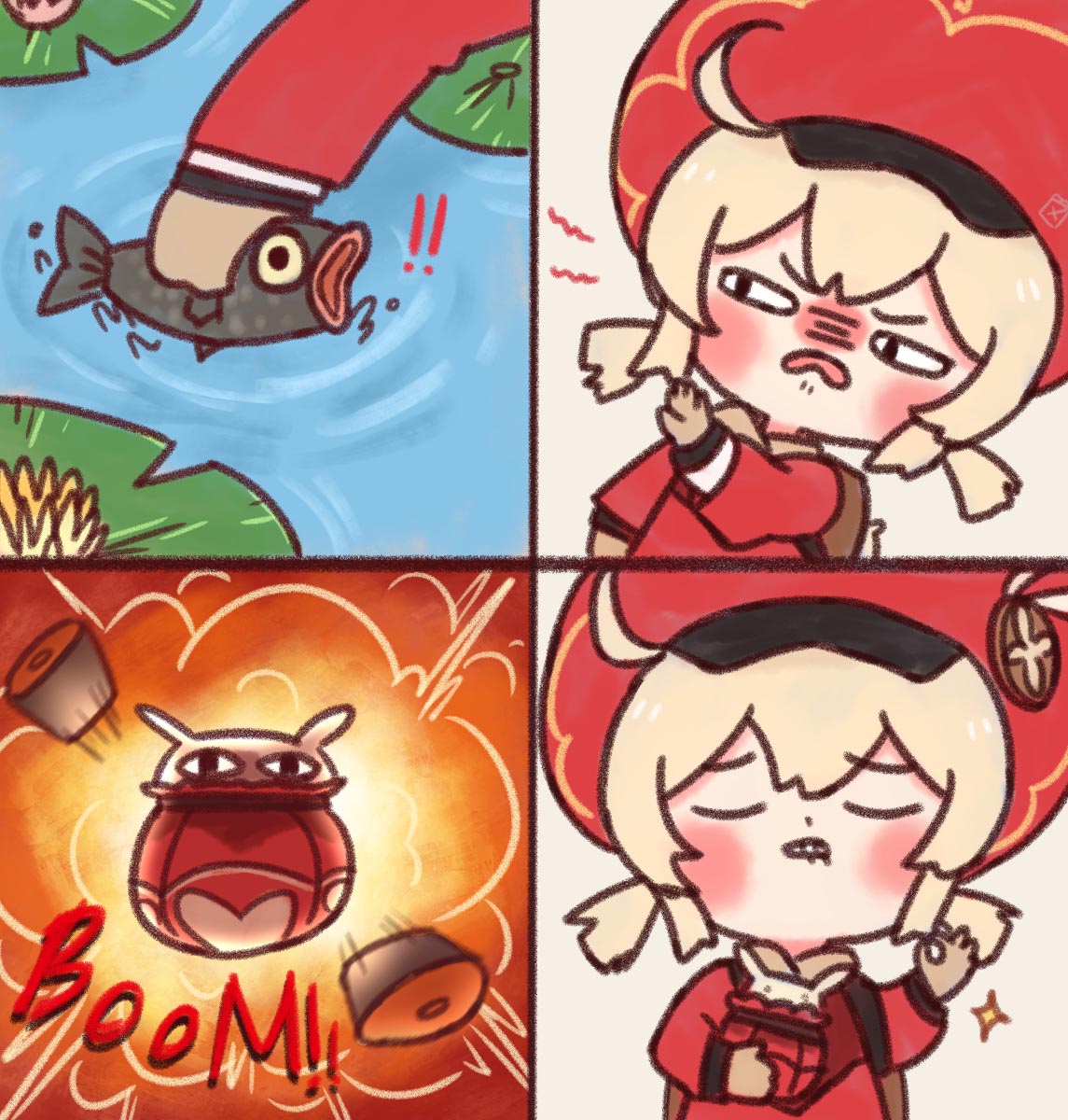 原神同人图#P站美图#午安原神人【12月22日新】