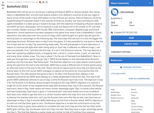 《战地6》明年回归：被曝以虚构的“第三次世界大战”为背景