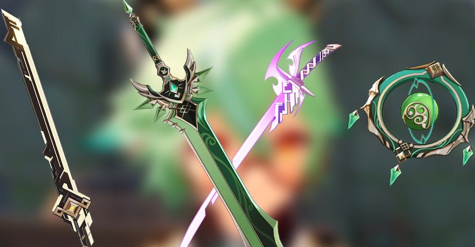 《原神》1.3版本武器泄露 长枪大剑弓法器都有