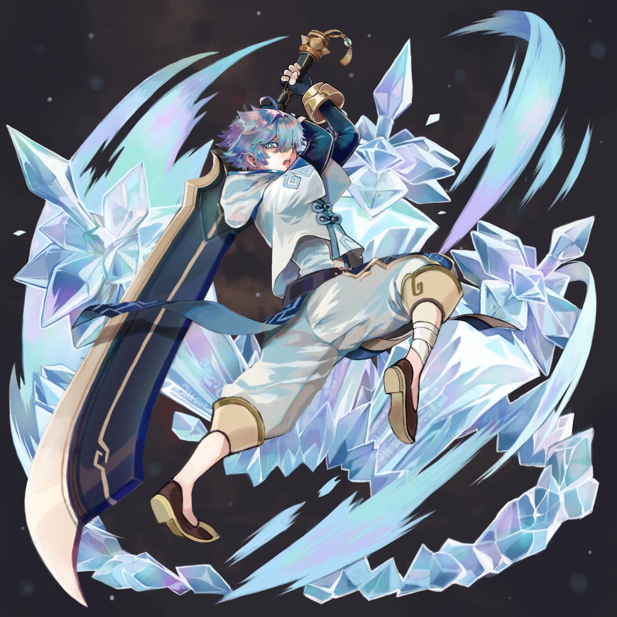 原神同人图#P站美图#晚安原神人呢【12月22日新】