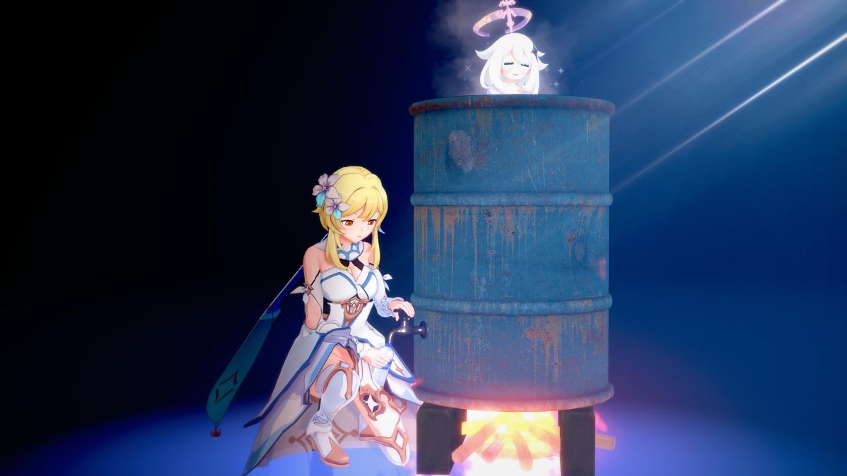 原神同人图#P站绅士图分享#午安原神人【12月24日新】