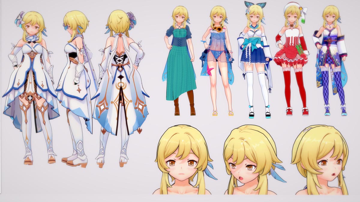 原神同人图#P站绅士图分享#午安原神人【12月24日新】