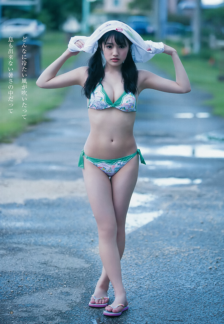 甜美樱花妹：安藤咲樱 【日本写真偶像】