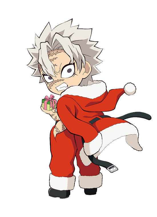 《鬼灭之刃》官方Q版圣诞贺图公布