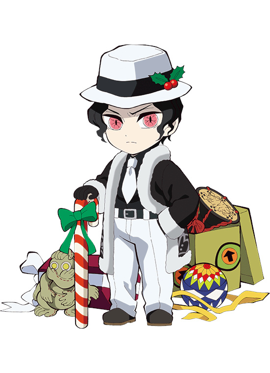 《鬼灭之刃》官方Q版圣诞贺图公布