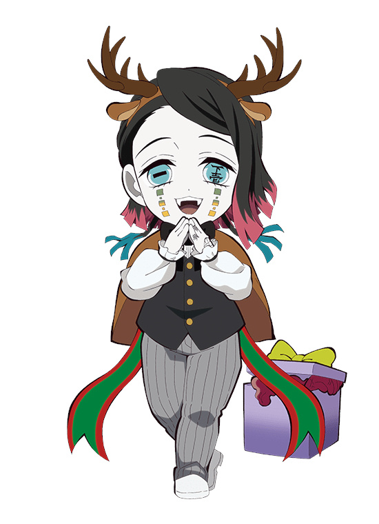 《鬼灭之刃》官方Q版圣诞贺图公布