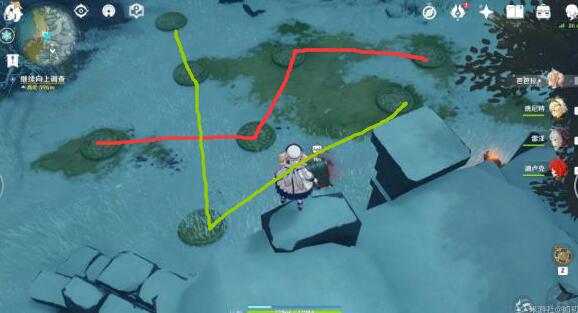 原神1.2：雪山“8个圆盘”解密攻略【懒人版】