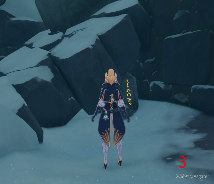 原神1.2：“8块石碑”全收集攻略，获得[雪葬的星银]双手剑图纸