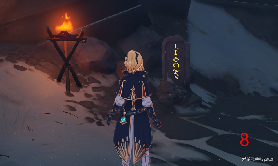 原神1.2：“8块石碑”全收集攻略，获得[雪葬的星银]双手剑图纸