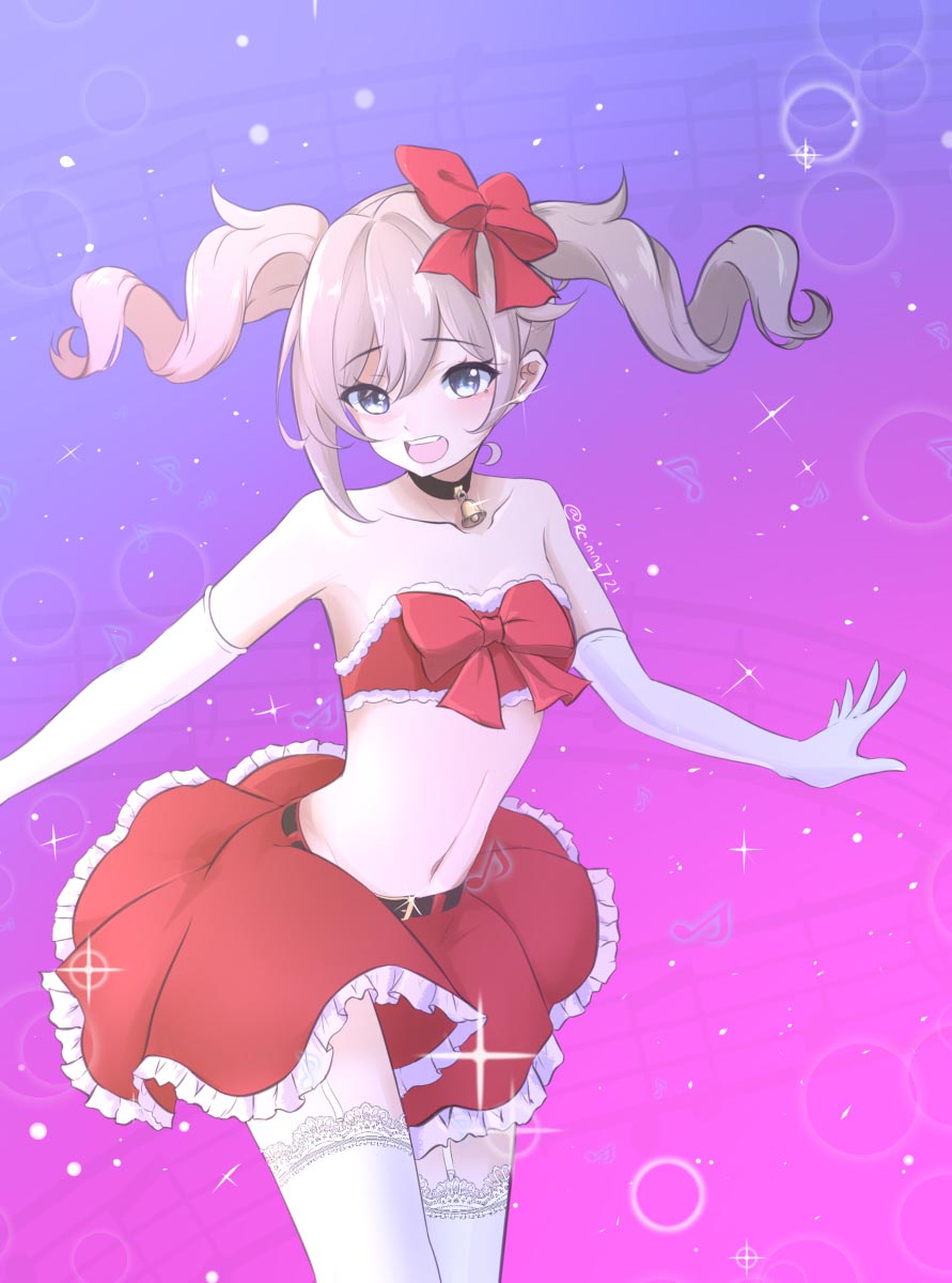 原神同人图#P站福利#午安原神人#圣诞快乐【12月25日新】