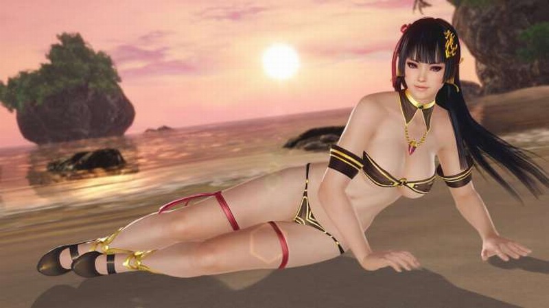 《死或生沙滩排球:女神假期》玩家设计服装大奖公布,同时上架圣诞服装插图3 《死或生女神假期》泳装设计大赛金奖作品 美女更性感