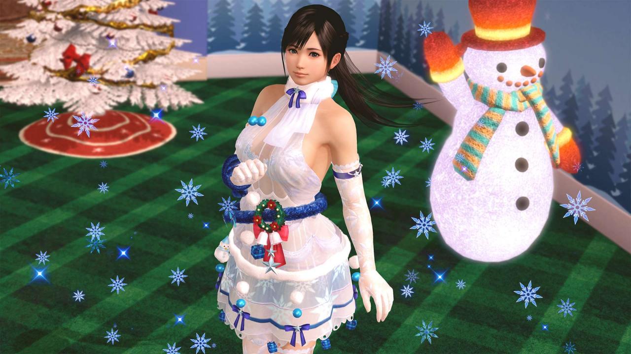 《死或生沙滩排球:女神假期》玩家设计服装大奖公布,同时上架圣诞服装插图7 《死或生女神假期》泳装设计大赛金奖作品 美女更性感