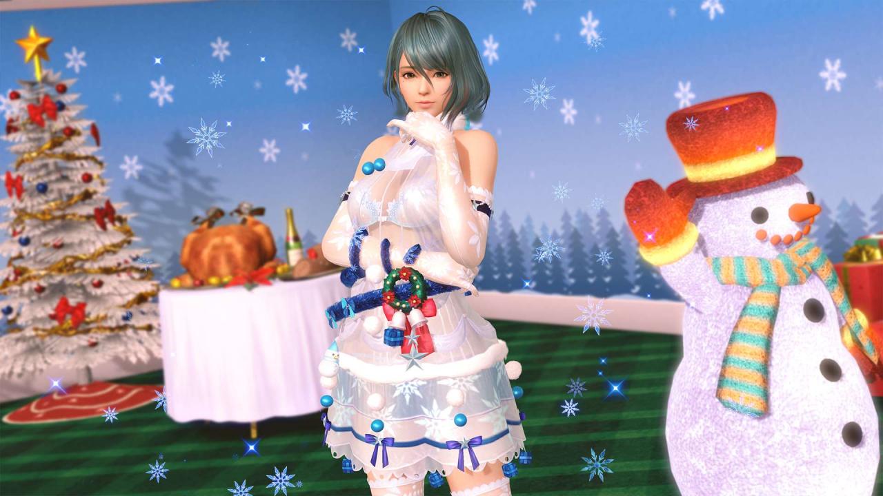 《死或生沙滩排球:女神假期》玩家设计服装大奖公布,同时上架圣诞服装插图10 《死或生女神假期》泳装设计大赛金奖作品 美女更性感