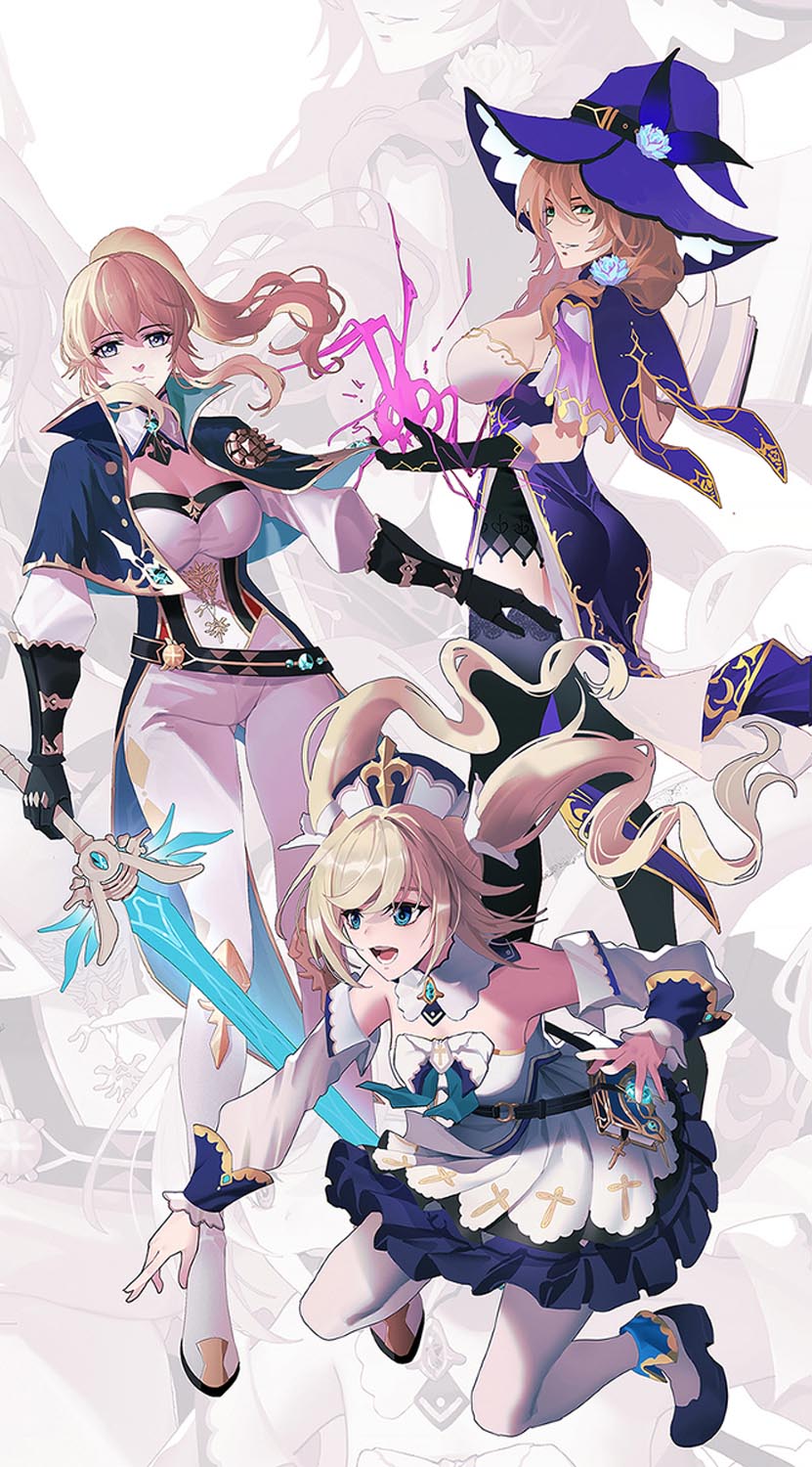 原神同人图#pixiv美图精选#晚安原神人【12月28日新】