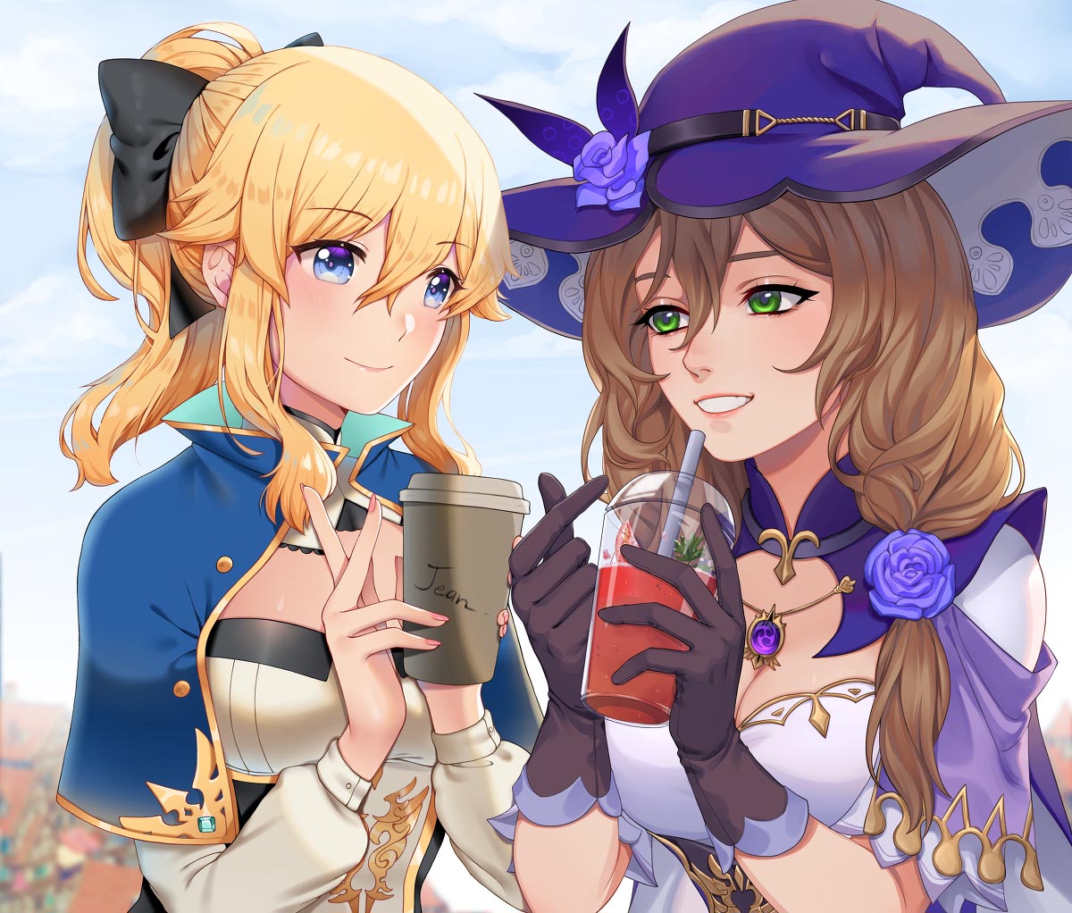 原神同人图#P站插画精选#早安原神人【12月30日新】