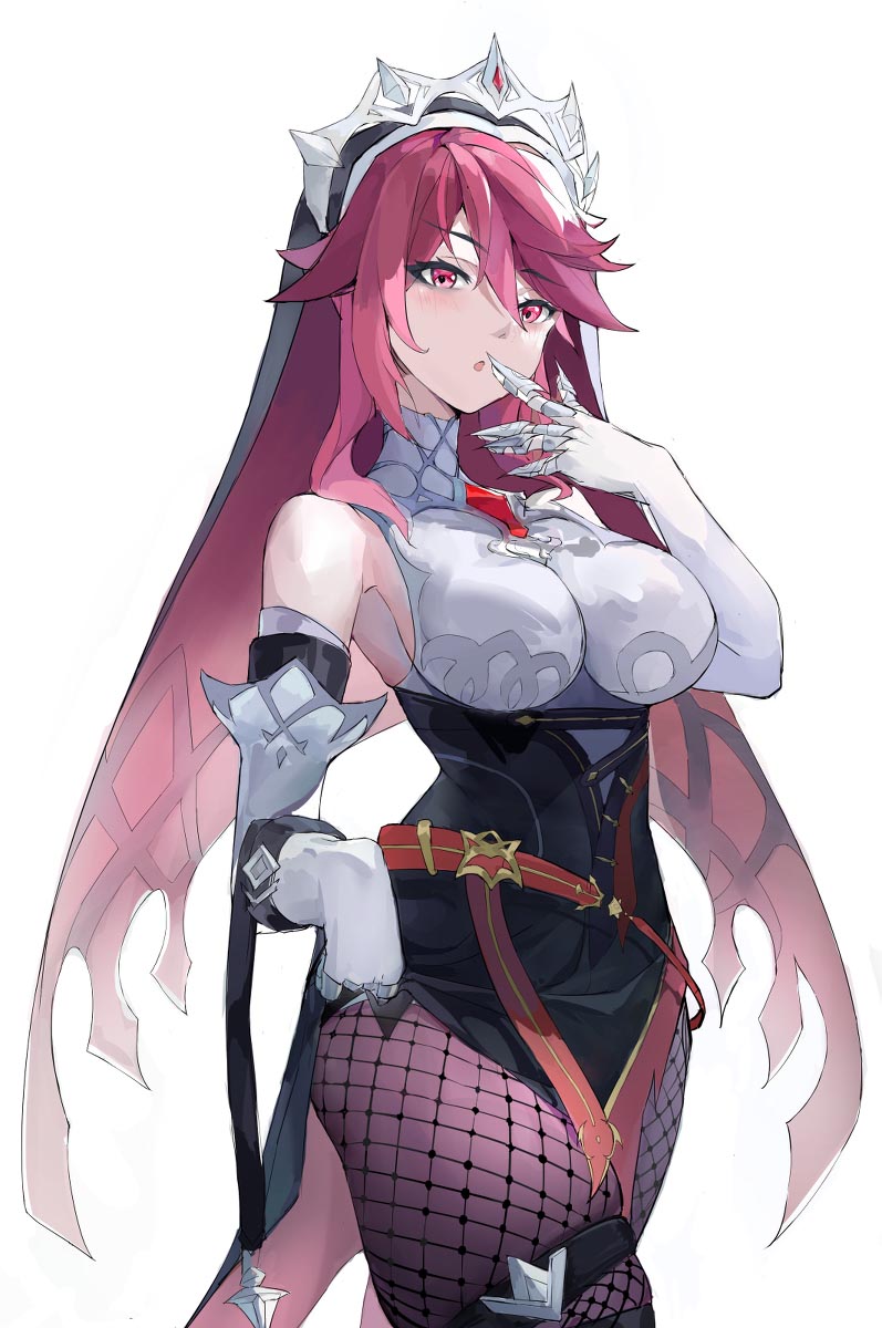 每日好图：原神#罗莎莉亚同人图#蒙德修女#P站