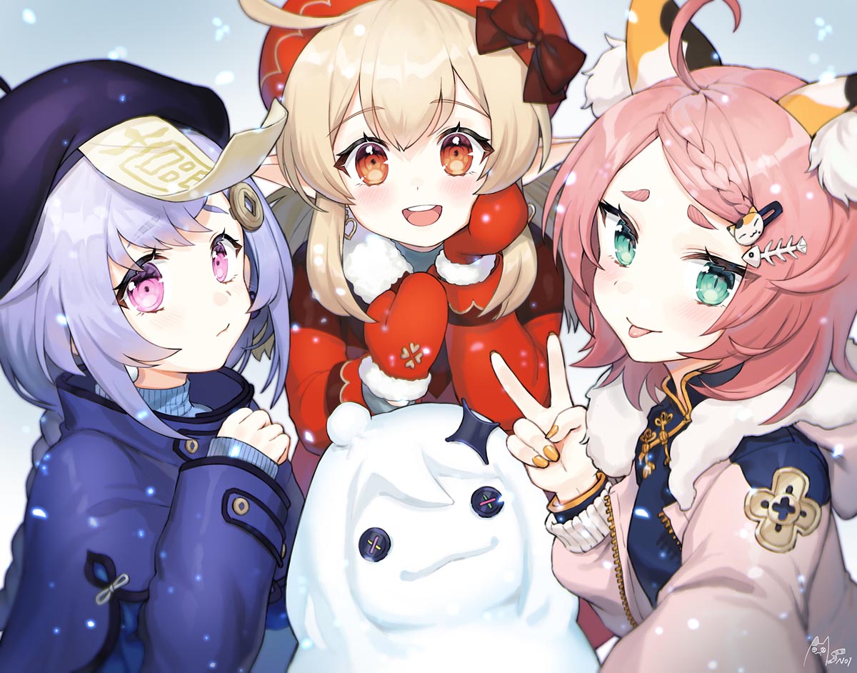 原神同人图#P站美图#晚安原神人【12月31日新】