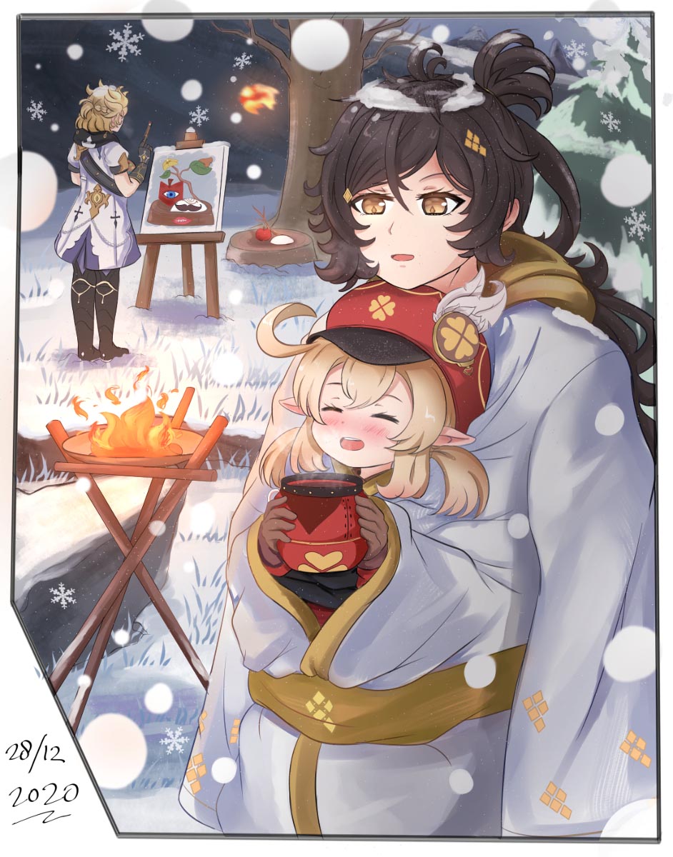 原神同人图#P站美图#晚安原神人【12月31日新】