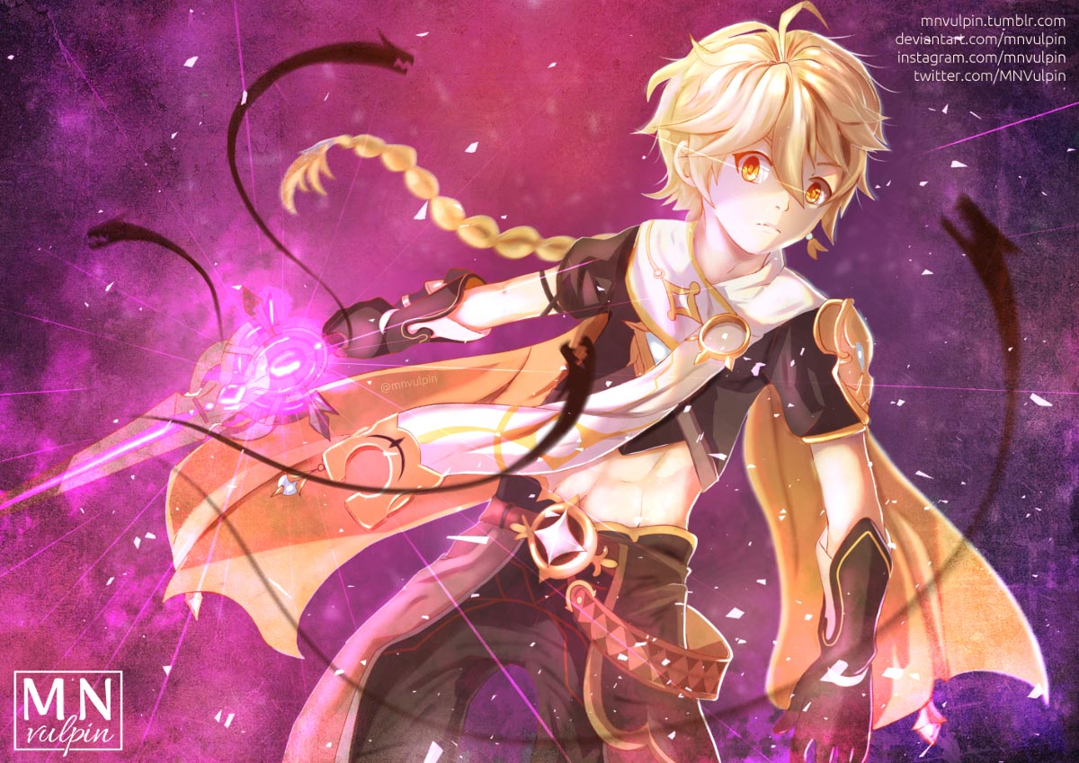 每日好图：原神同人图#P站插画精选#早安原神【1月2日新】