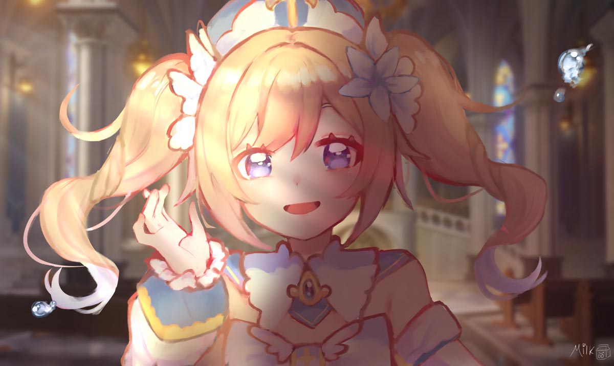 每日好图：原神同人图#P站插画精选#早安原神【1月2日新】