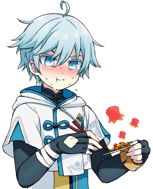 每日好图：原神同人图#P站插画精选#午安原神【1月2日新】