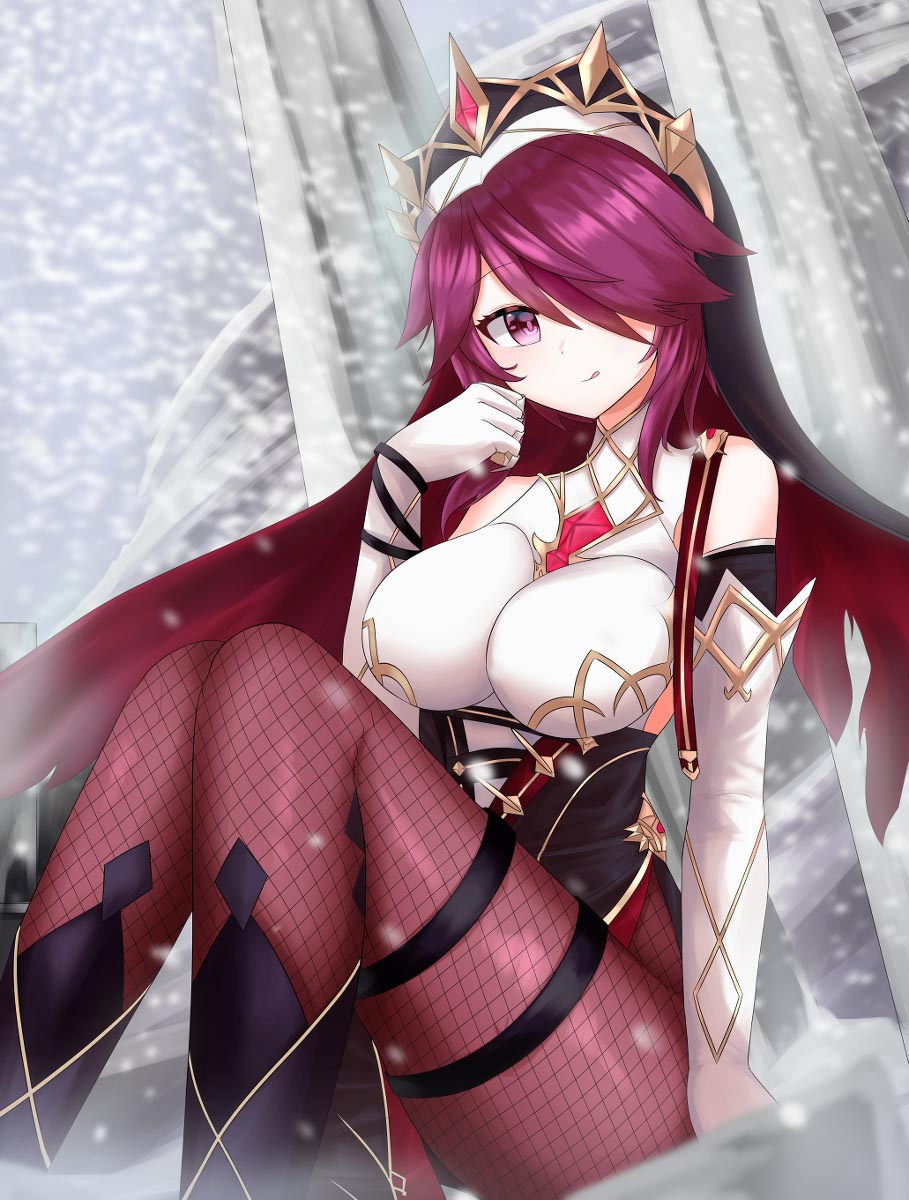 每日好图：原神#罗莎莉亚同人图#蒙德修女#P站