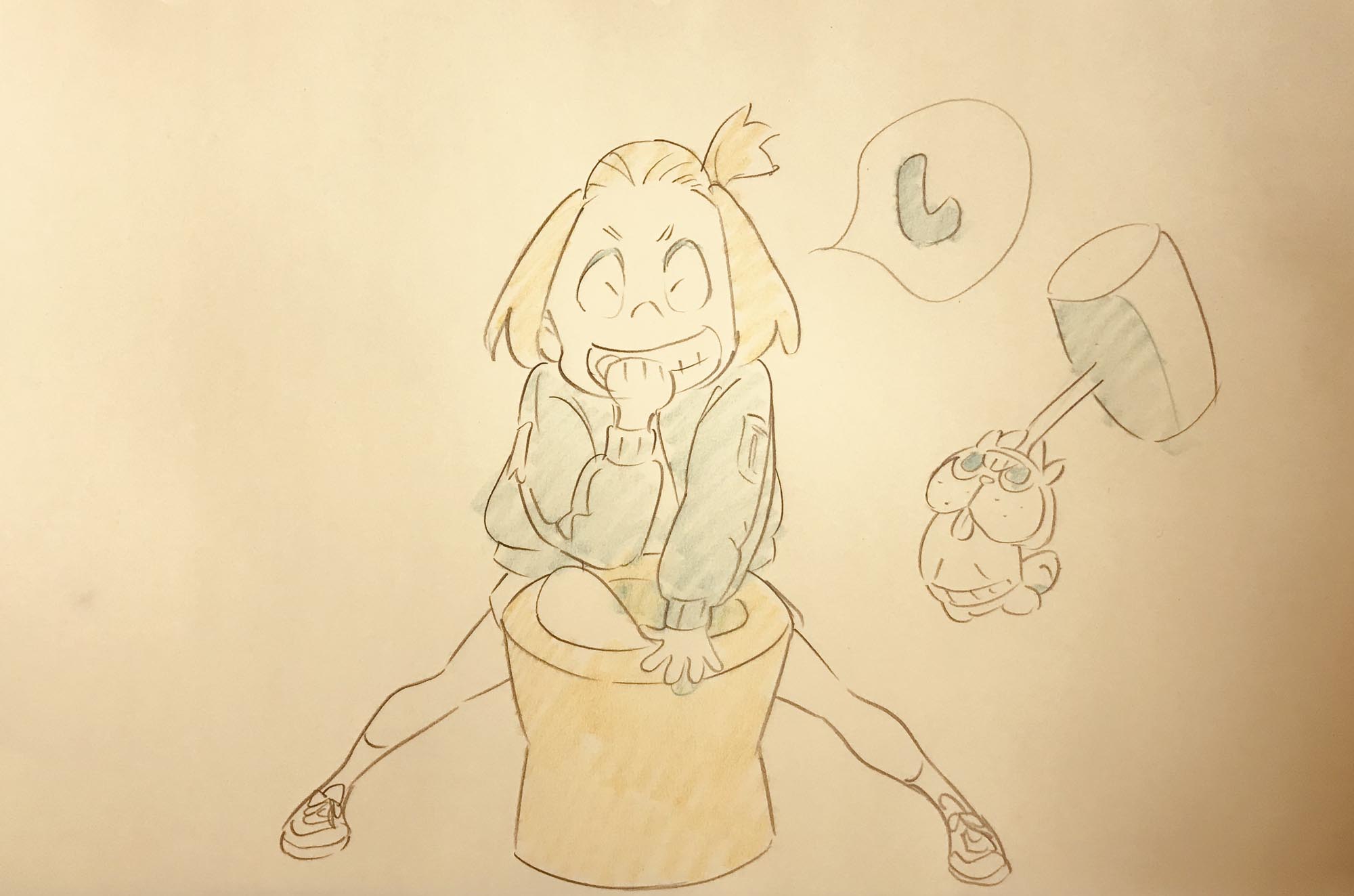 《斩服少女》2021年新年贺图