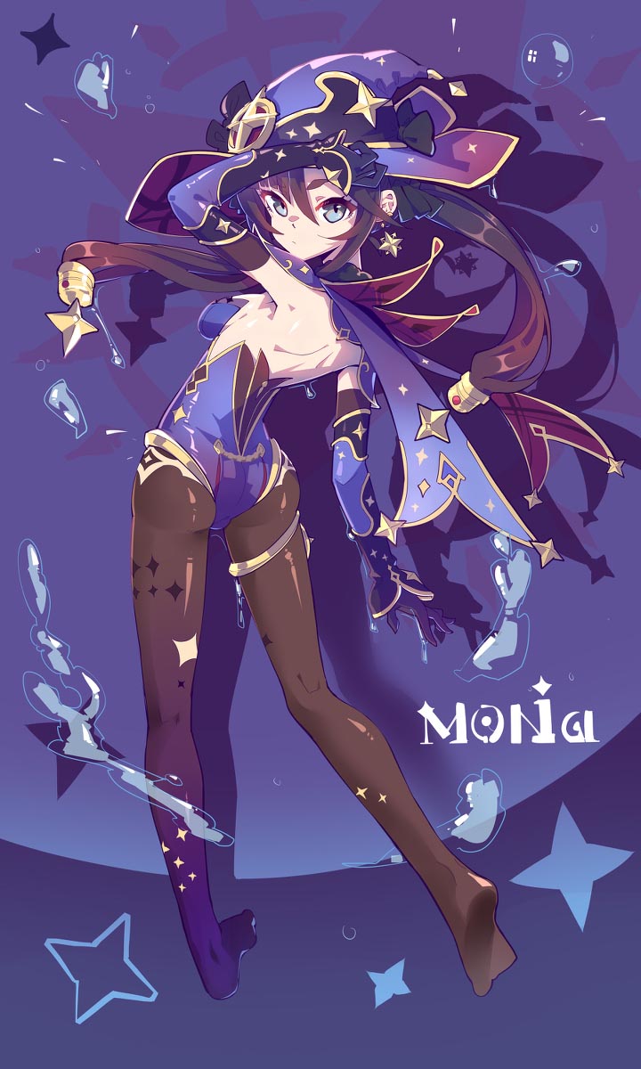 每日好图：原神同人图#P站插画精选#晚安原神【1月2日新】