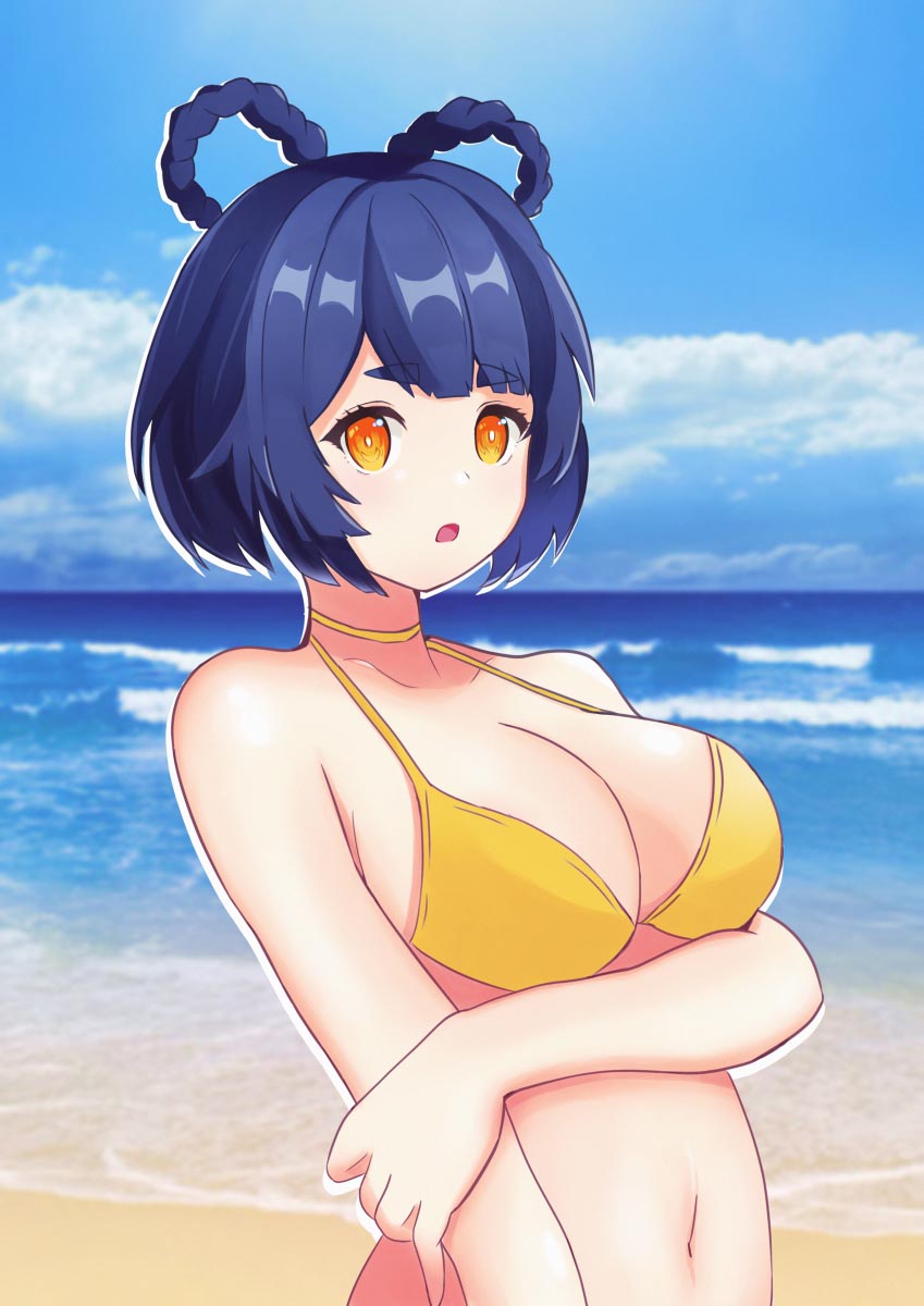 每日好图：原神同人图#P站插画精选#晚安原神【1月2日新】