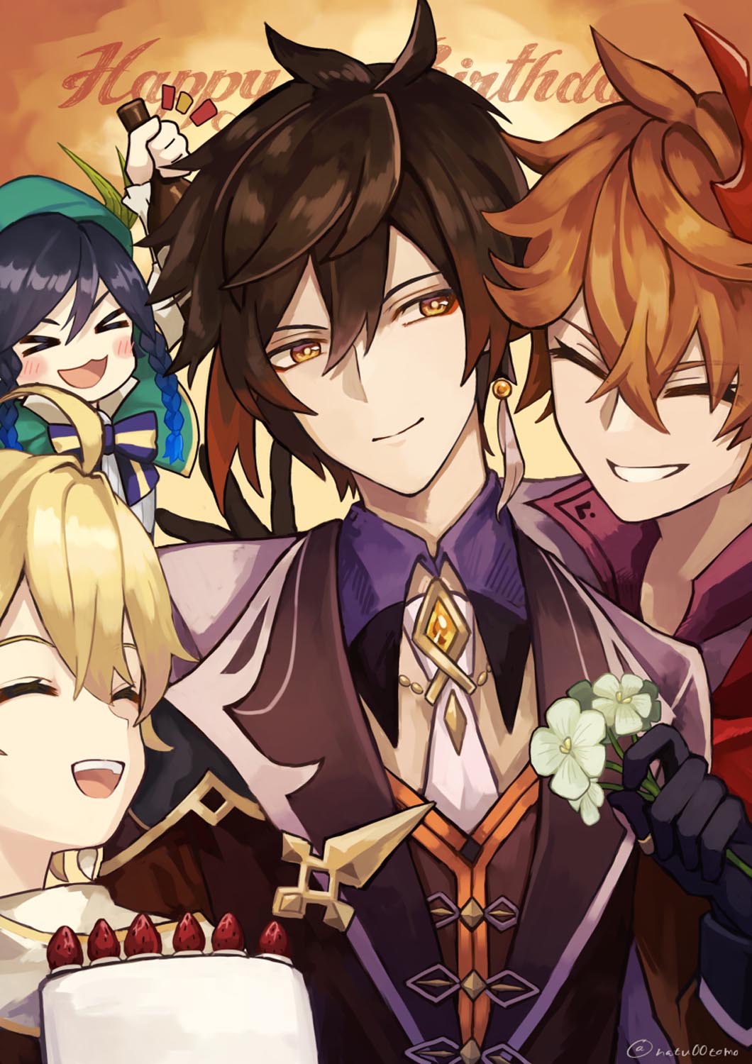 每日好图：原神同人图#P站美图精选#早安原神【1月3日新】