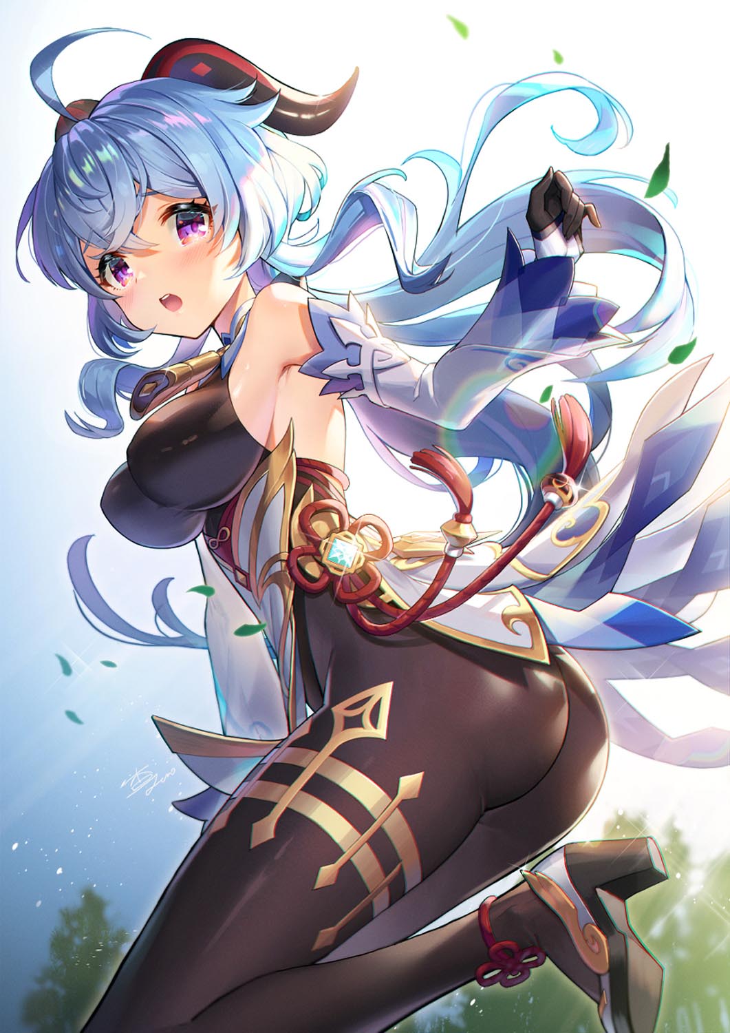 每日好图：原神同人图#P站美图精选#午安原神【1月3日新】