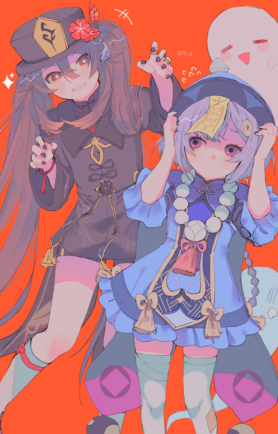 每日好图：原神同人图#P站美图精选#午安原神【1月3日新】