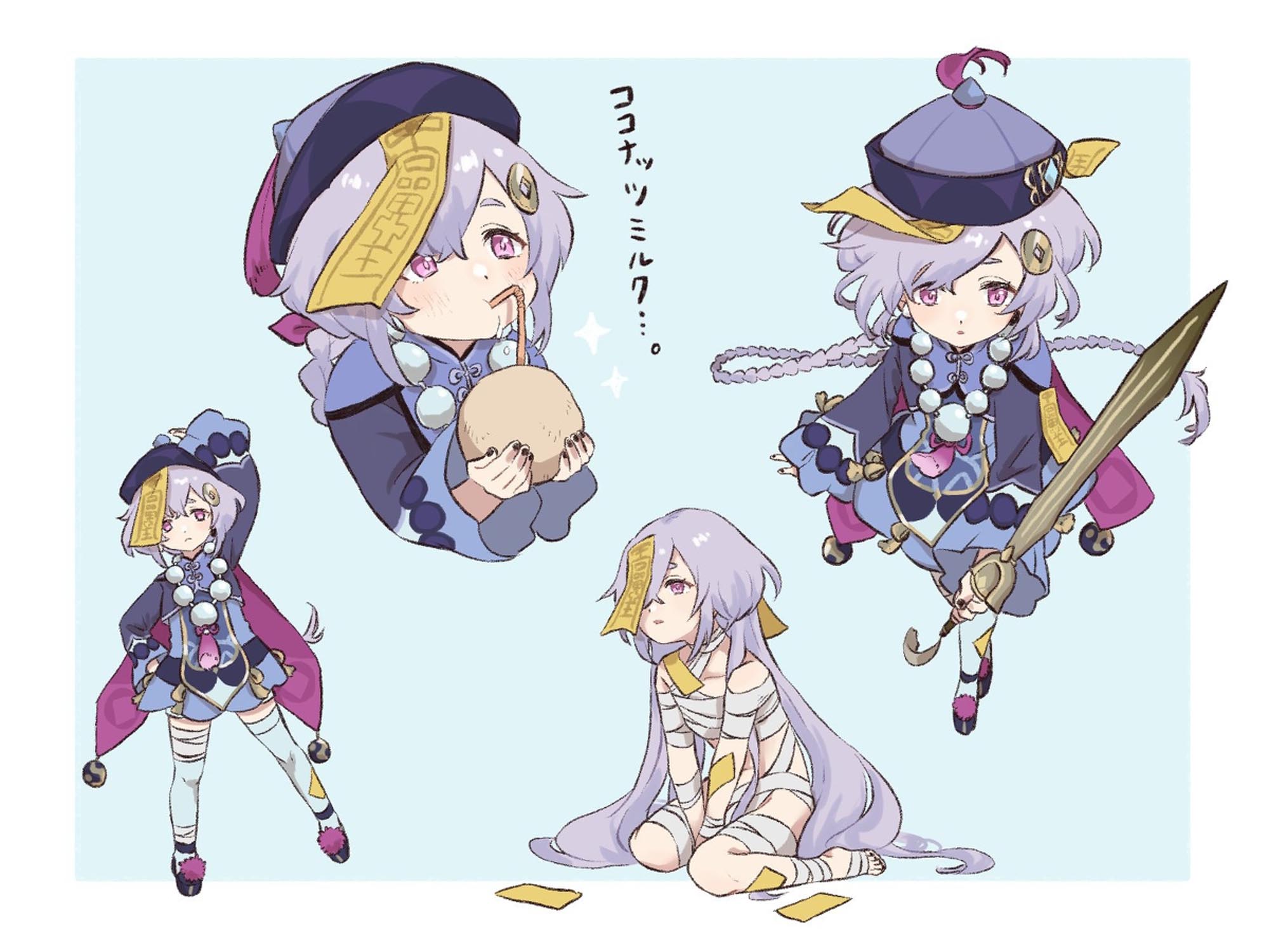 每日好图：原神同人图#P站美图精选#午安原神【1月3日新】