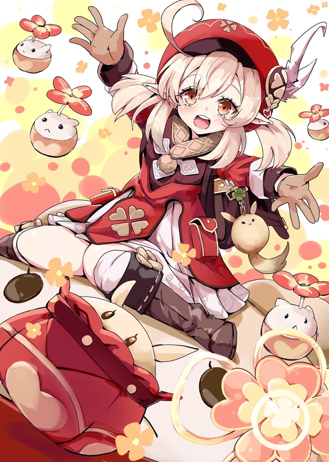 每日好图：原神同人图#Pixiv插画精选#午安原神【1月4日新】