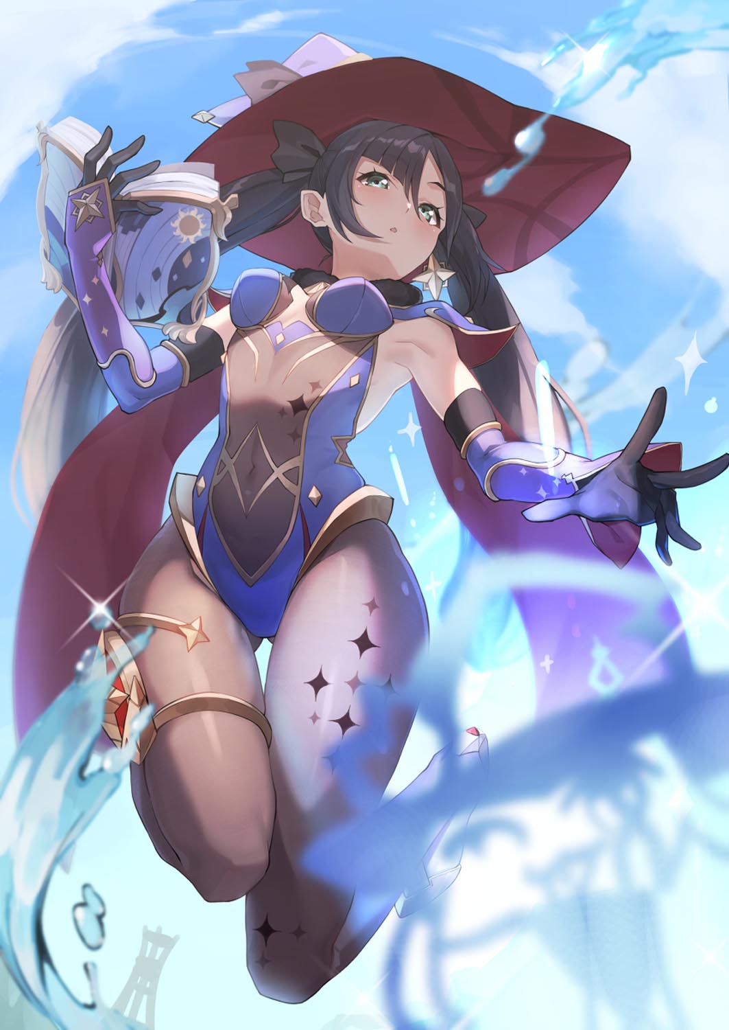 每日好图：原神同人图#Pixiv插画精选#午安原神【1月4日新】