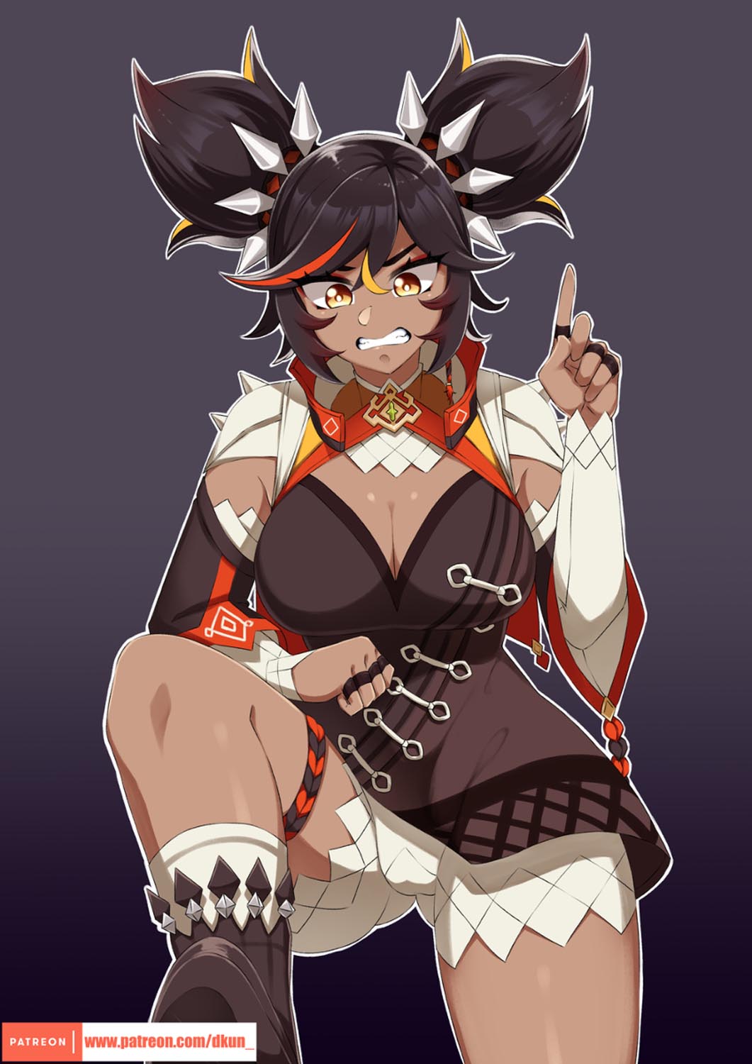 每日好图：原神同人图#Pixiv插画精选#晚安原神【1月4日新】