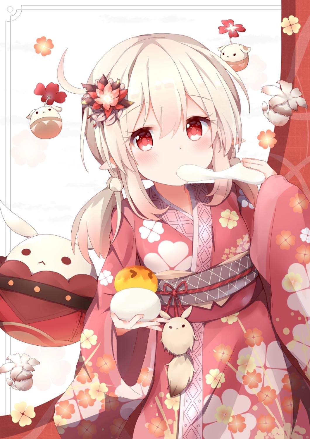 每日好图：原神同人图#Pixiv插画精选#晚安原神【1月4日新】